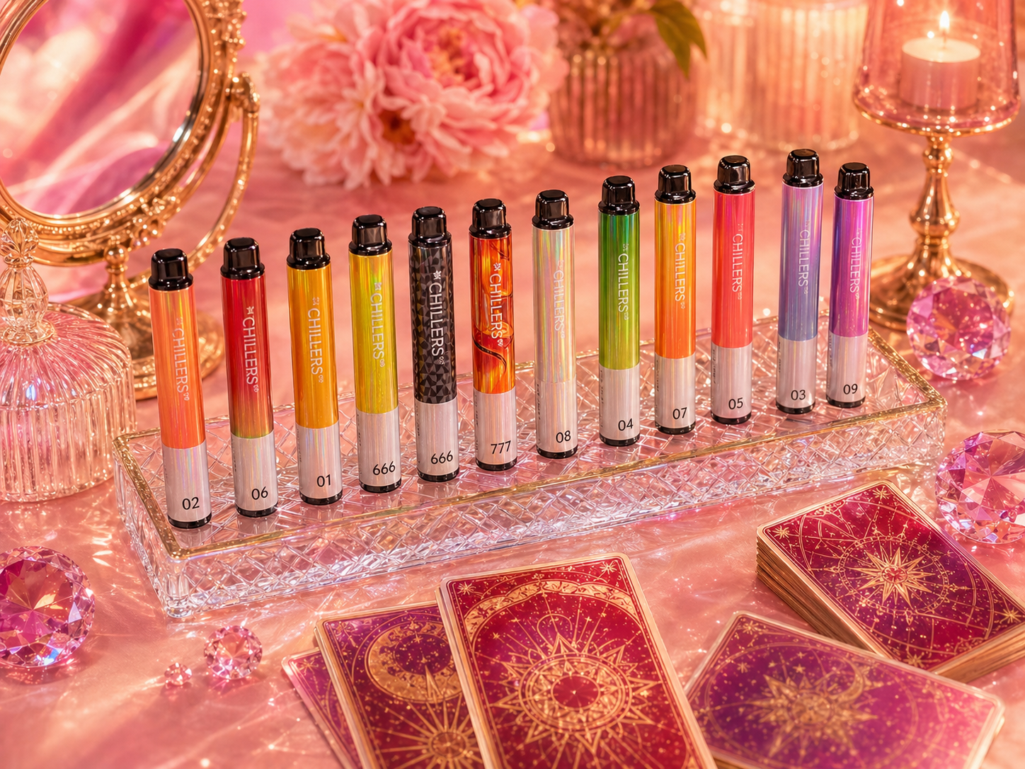 気分でCHILLERSをコレクションするイメージ